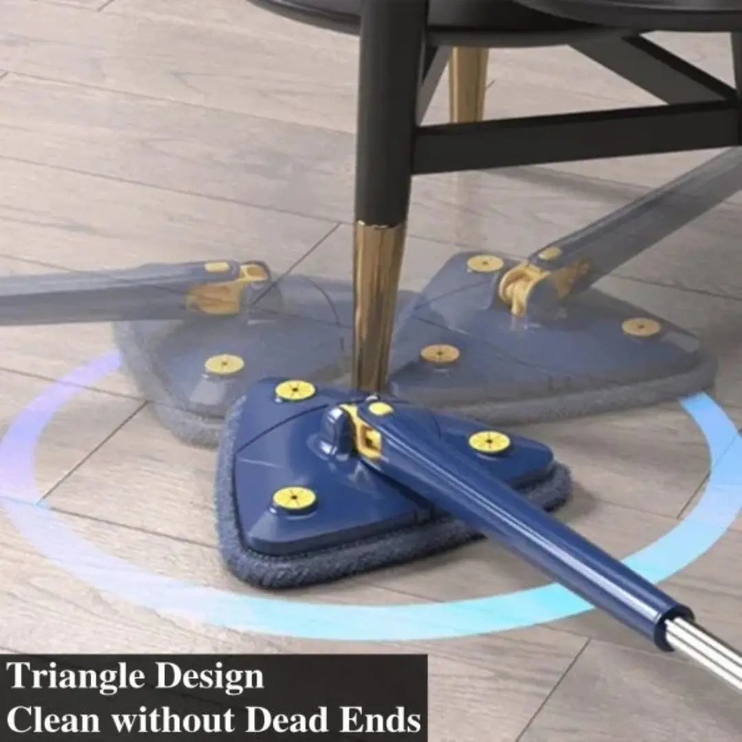 360° Rotatable Adjustable Triangle Cleaning Mop Deal Online