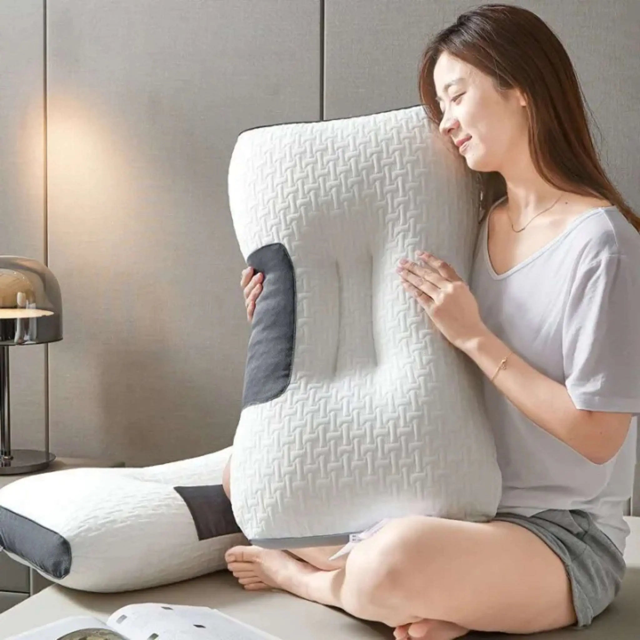 Pillow Knitted Cotton Orthopedic