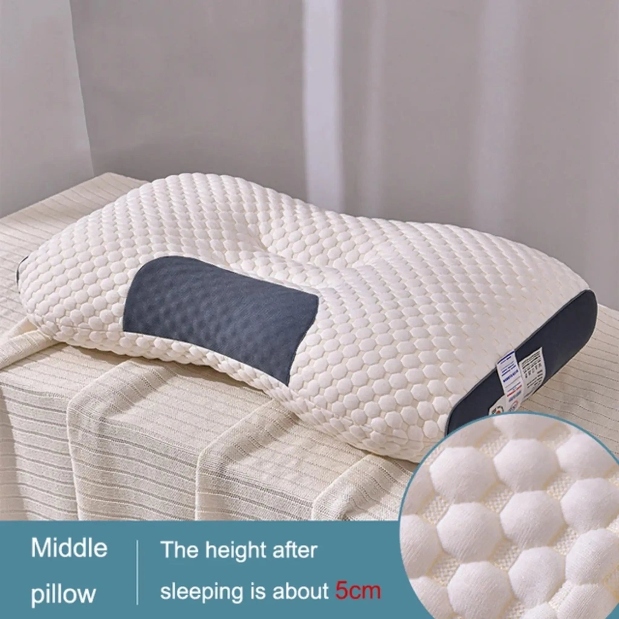 Pillow Knitted Cotton Orthopedic Deal Online